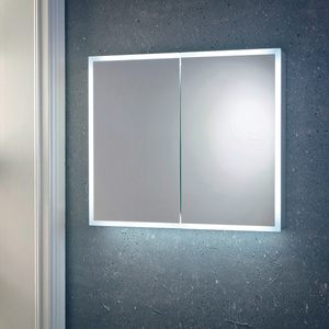 Mia LED Mirror Cabinet - 600 x 700mm (Double Door) - Mirror Cabinets - Mia - Bliss Bathroom Supplies -