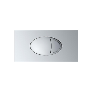 Kartell K-VIT Flush Plate - Chrome - Flush Plates - K-VIT - Bliss Bathroom Supplies -
