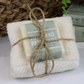 Soap and Face Cloth Gift Set - Hemp and Patchouli - Self-Care Gift Sets - Cosy Cottage - Bliss Bathroom Supplies -