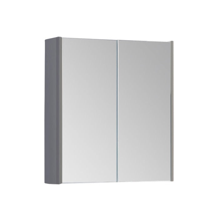 Options Mirror Cabinet - Basalt Grey / 600mm Width - Options - Bliss Bathroom Supplies Ltd -
