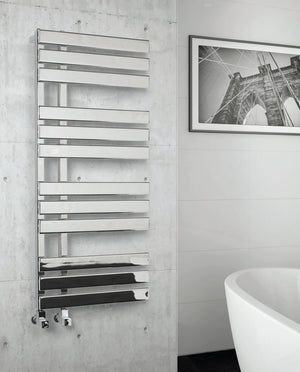 Kartell K-VIT Oregon Towel Rail - Chrome - Straight Towel Rails - Oregon - Bliss Bathroom Supplies -