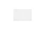 Kartell K-VIT Arc Mouldwood Bath Panel - 700mm End Panel / White Gloss - Bath Panels - Arc - Bliss Bathroom Supplies -