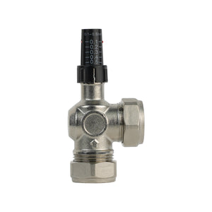 Plumb Bliss Angled Auto Bypass Valve 22mm