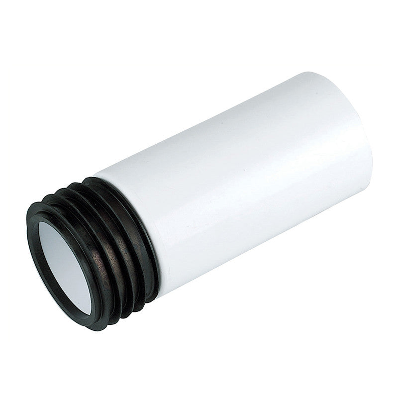 FloPlast 250mm WC Connector Extension - FloPlast - Bliss Bathroom Supplies Ltd -