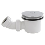 90mm Fast Flow Shower Waste - Shower Waste - K-VIT - Bliss Bathroom Supplies Ltd -