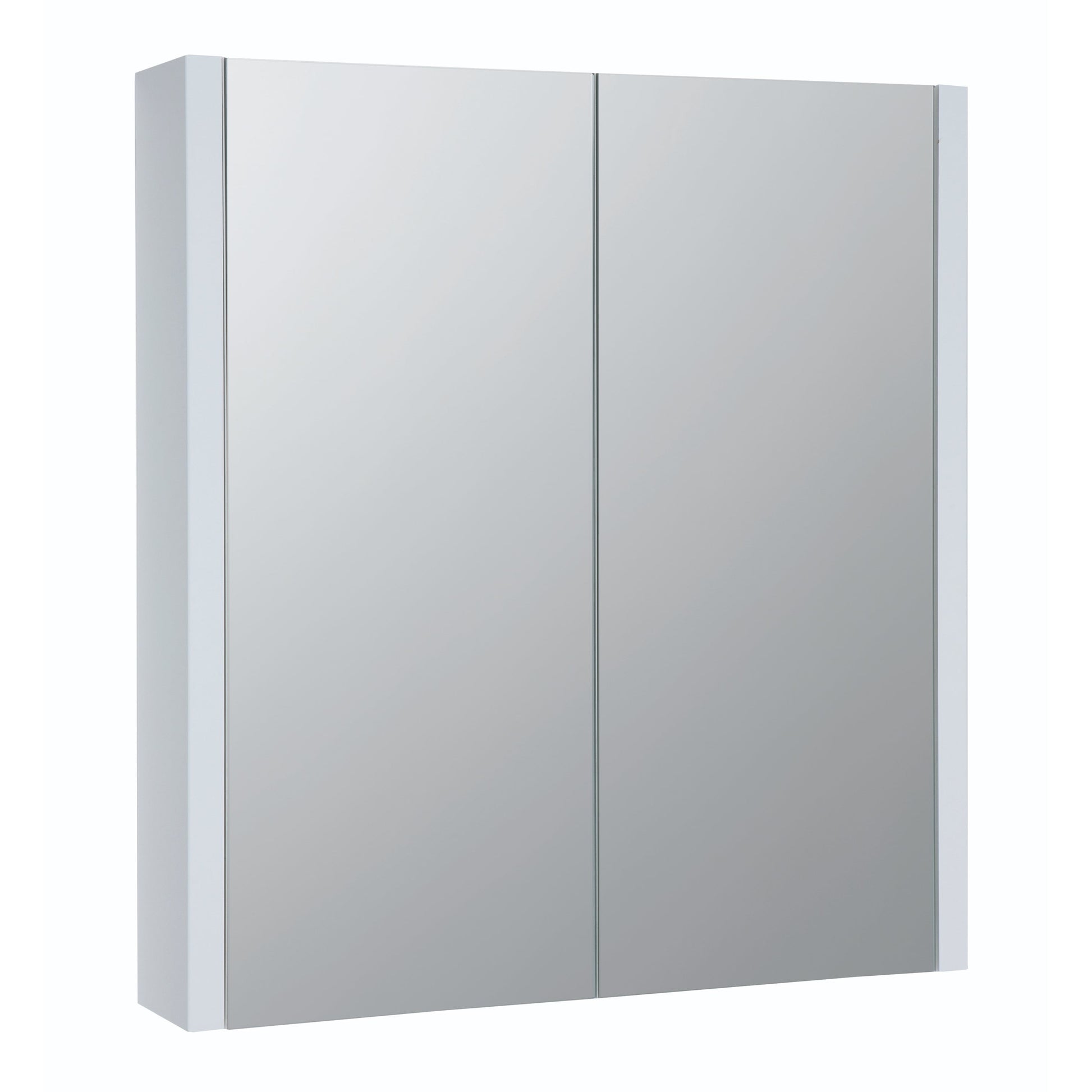 Kartell K-VIT Purity Mirror Cabinet - 600mm Width / White Gloss - Mirror Cabinets - Purity - Bliss Bathroom Supplies -