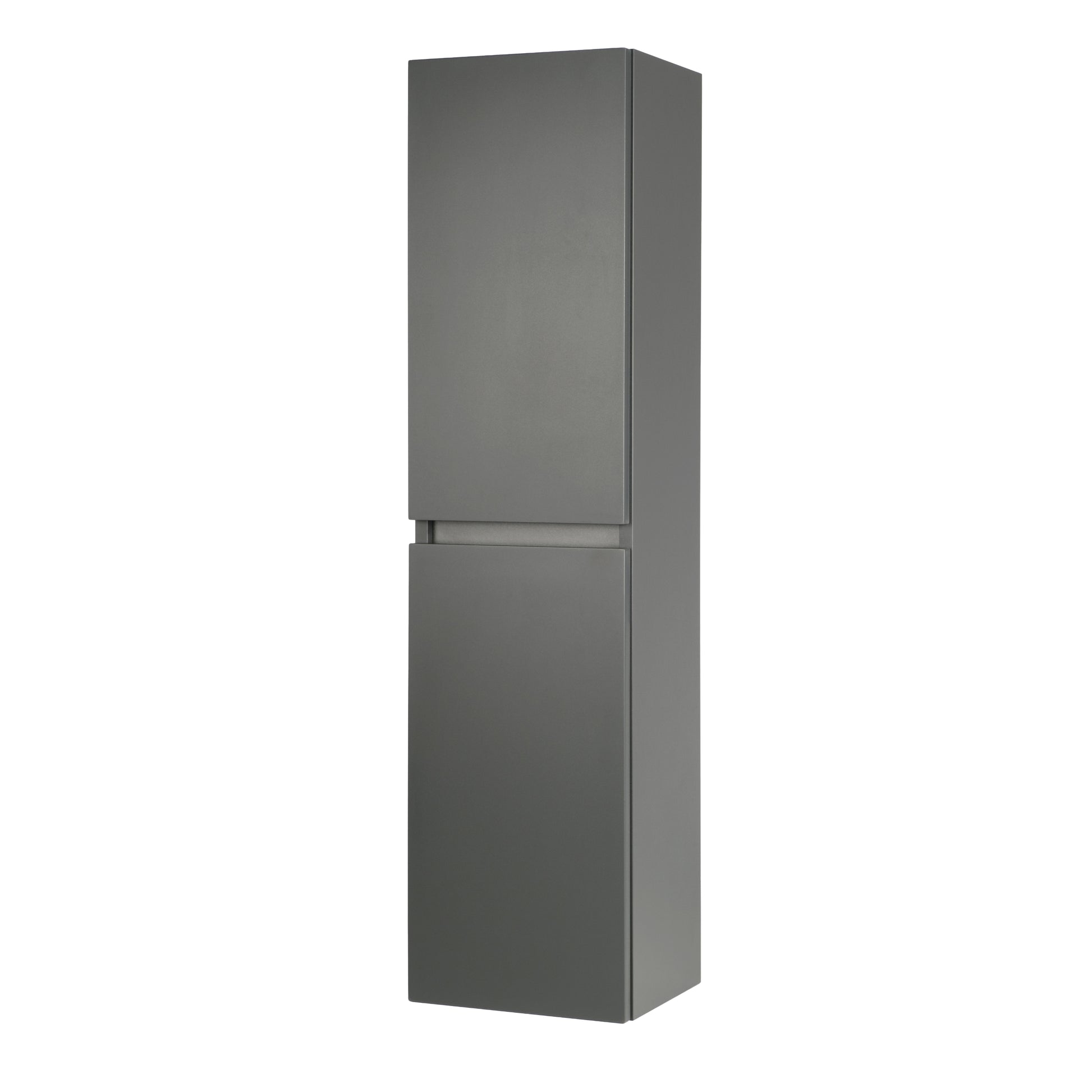 Kartell K-VIT Kore Wall Mounted Side Unit - Dark Grey - Storage Units - Kore - Bliss Bathroom Supplies -