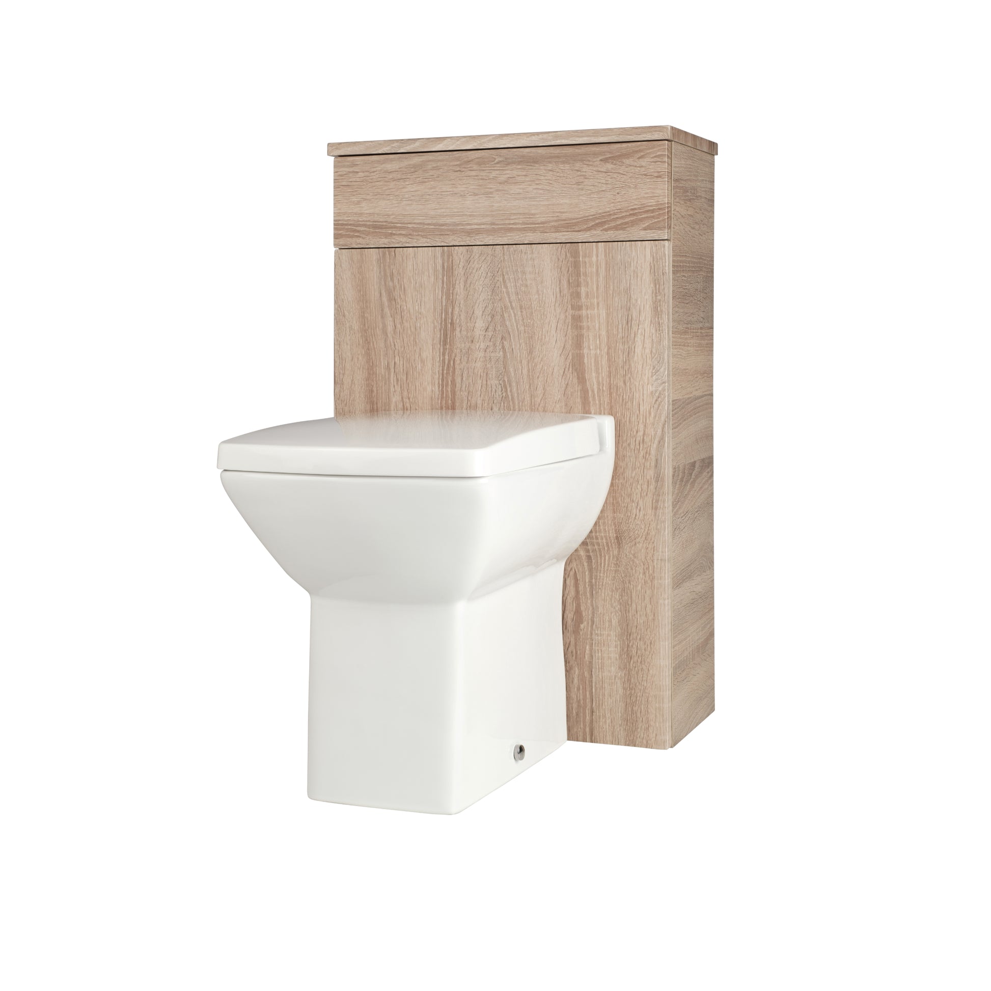 Kartell K-VIT Kore 500mm WC Unit - Sonoma Oak - WC Units - Kore - Bliss Bathroom Supplies -