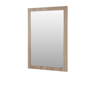 Kartell K-VIT Kore Mirror - 800 x 500 / Sonoma Oak - Mirrors - Kore - Bliss Bathroom Supplies -