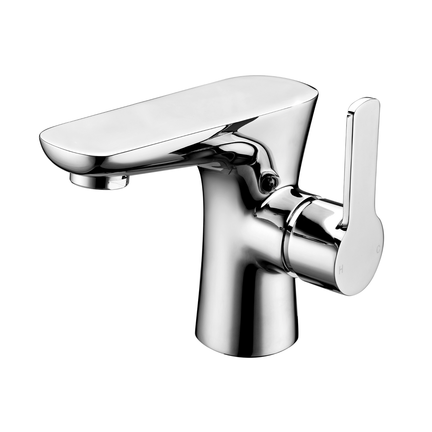 Modus Chrome Mono Basin Mixer Tap & Sprung Basin Waste