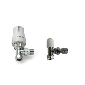 K-Therm Style Angled Twin Valve Pack - K-Therm - Bliss Bathroom Supplies Ltd -