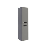 Kartell K-VIT Options Wall Mounted Side Unit - Basalt Grey - Storage Units - Options - Bliss Bathroom Supplies -