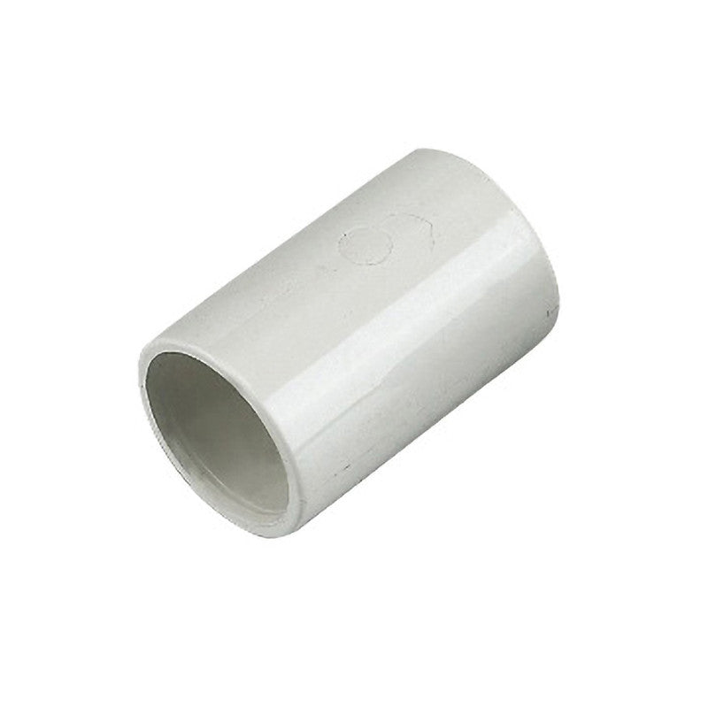 FloPlast 21.5mm Straight Coupling Solvent Weld Waste Fitting