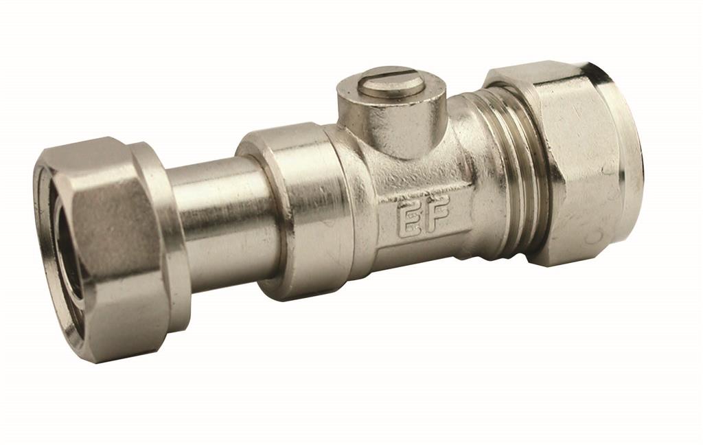 15mm x 1/2" Straight Service Valve