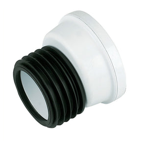 FloPlast Rigid 17.5mm Offset WC Connector - FloPlast - Bliss Bathroom Supplies Ltd -