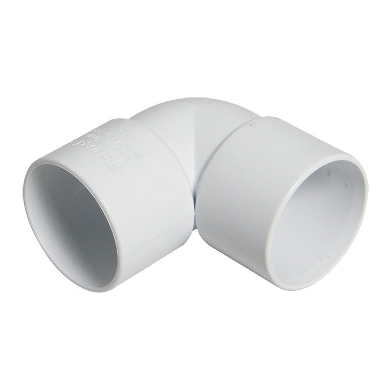 FloPlast 32mm 90° Bend Solvent Weld Waste Fitting