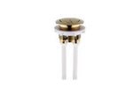 Ottone Cistern Push Button - Brushed Brass - Ottone - Bliss Bathroom Supplies Ltd -