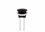 Fiuto Nero Cistern Push Button Matte Black - Fiuto Nero - Bliss Bathroom Supplies Ltd -