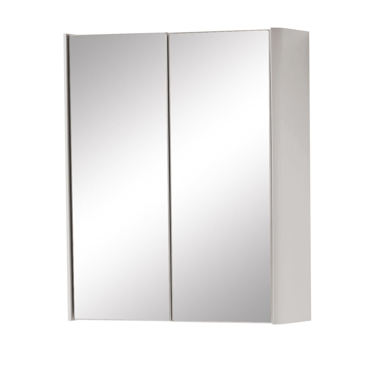 Arc Mirror Cabinet - Cashmere / 500mm Width - Mirror Cabinet - Arc - Bliss Bathroom Supplies Ltd -