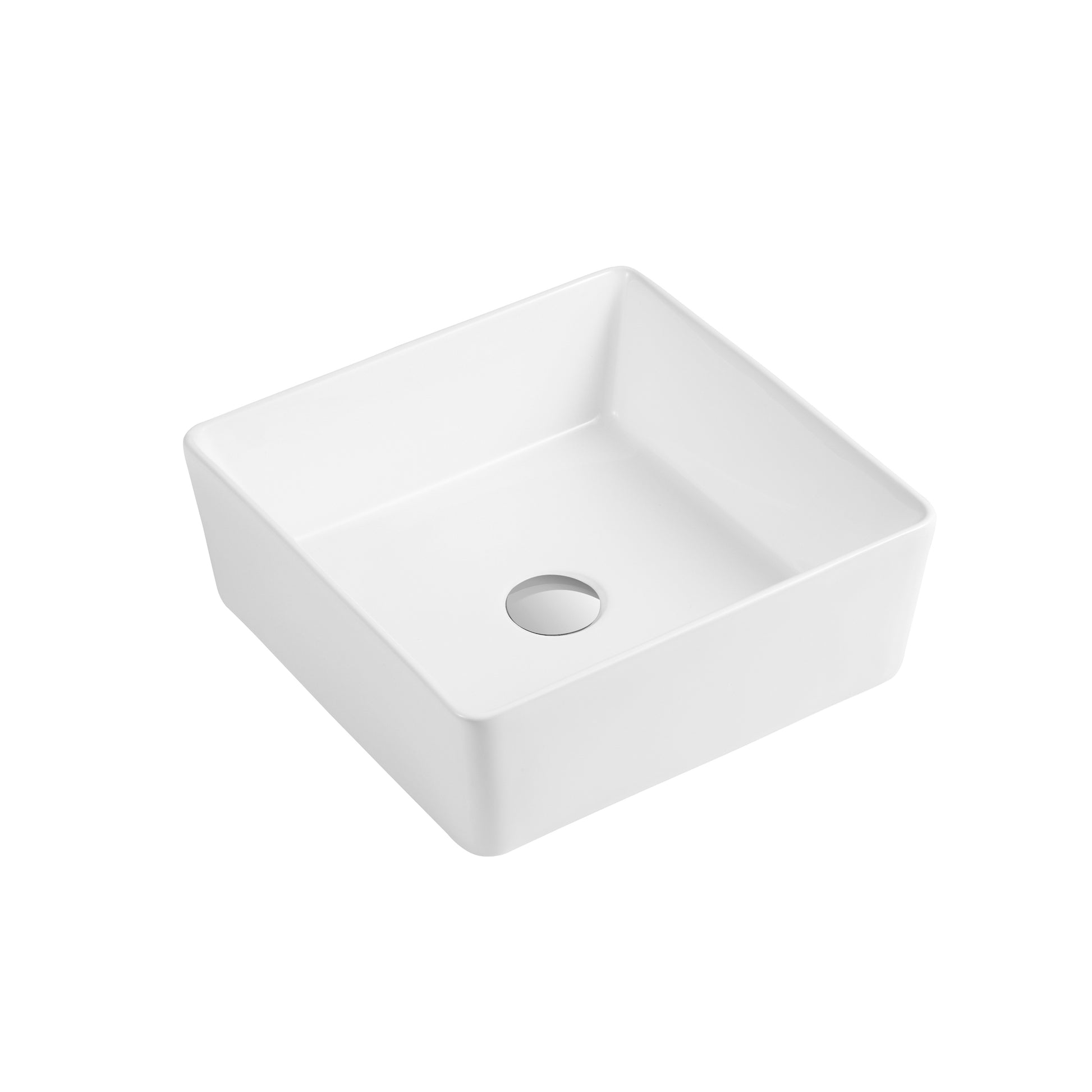 Lois Square 390mm Counter Top Basin - Lois - Bliss Bathroom Supplies Ltd -