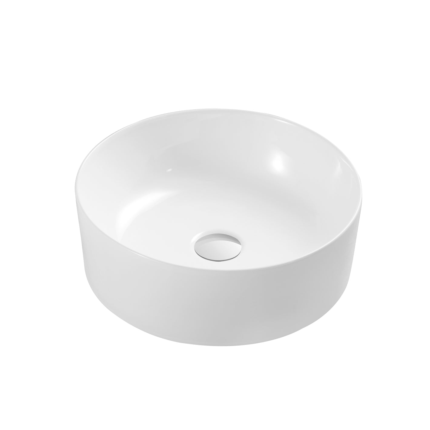 Lois Round 425mm Counter Top Basin - Lois - Bliss Bathroom Supplies Ltd -