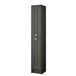 Kartell K-VIT Astley Floor Standing Side Unit - Matt Grey - Bathroom Storage - Astley - Bliss Bathroom Supplies -