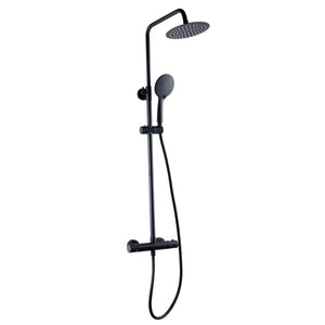Nero Round Thermostatic Shower Option 1 - Nero - Bliss Bathroom Supplies Ltd -