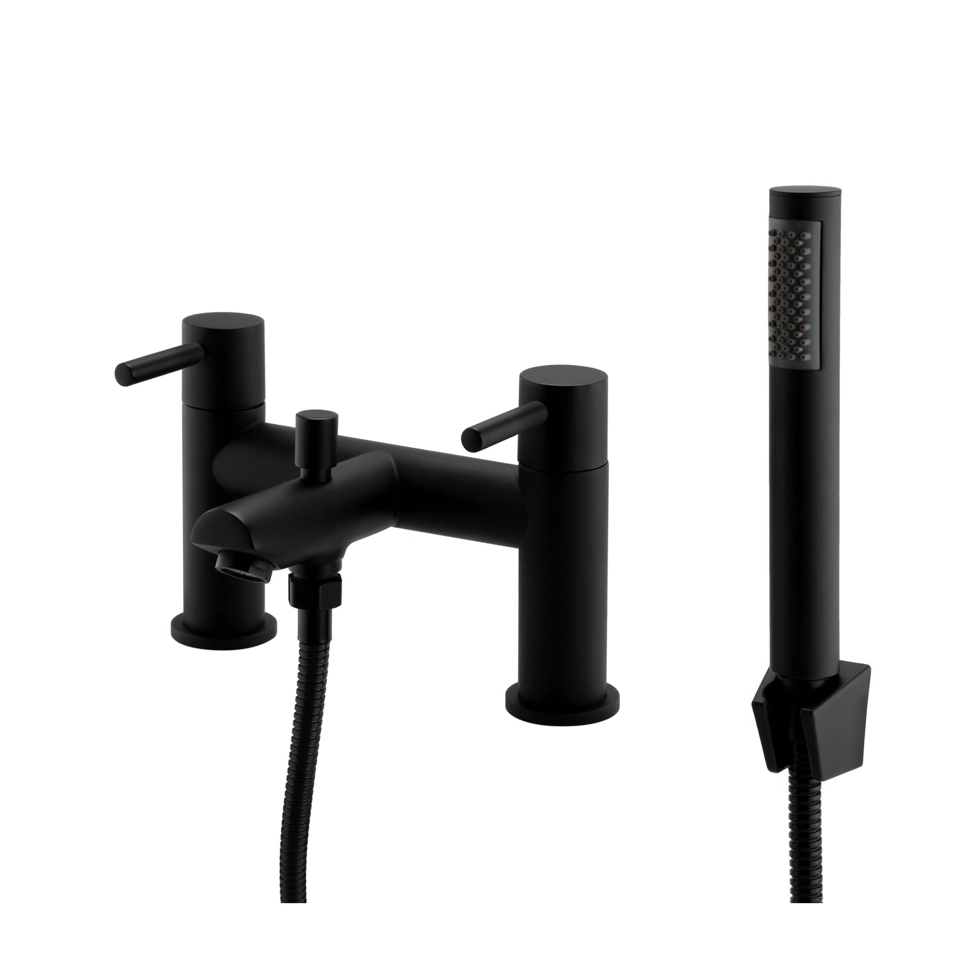 Nero Round Bath Shower Mixer - Nero - Bliss Bathroom Supplies Ltd -