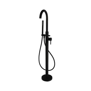 Nero Round Freestanding Bath Shower Mixer - Nero - Bliss Bathroom Supplies Ltd -